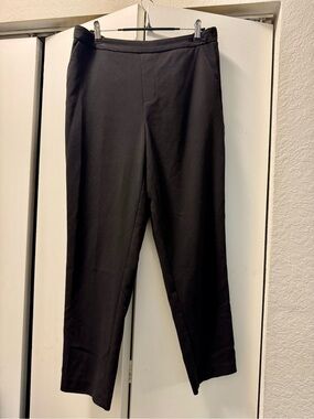 Women’s Black Ankle Dress Pants - Classic Straight Fit